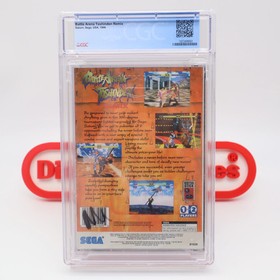 Sega Saturn BATTLE ARENA TOSHINDEN REMIX - CGC GRADED 9.6 A! NEW Factory Sealed!