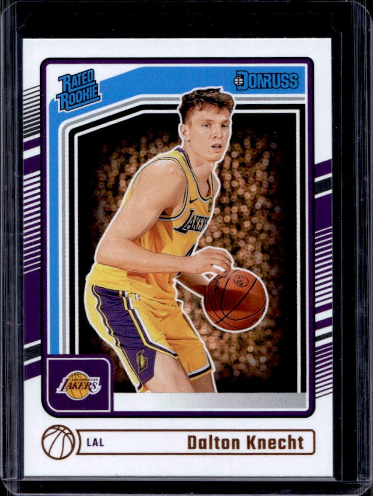 2024-25 Panini Donruss Dalton Knecht Rated Rookie #227 Lakers