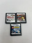 DS Game Lot Of 3 Cartridges Only Batman SpongeBob Geography