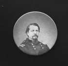 Vintage Union General Winfield Scott Hancock Pinback Button