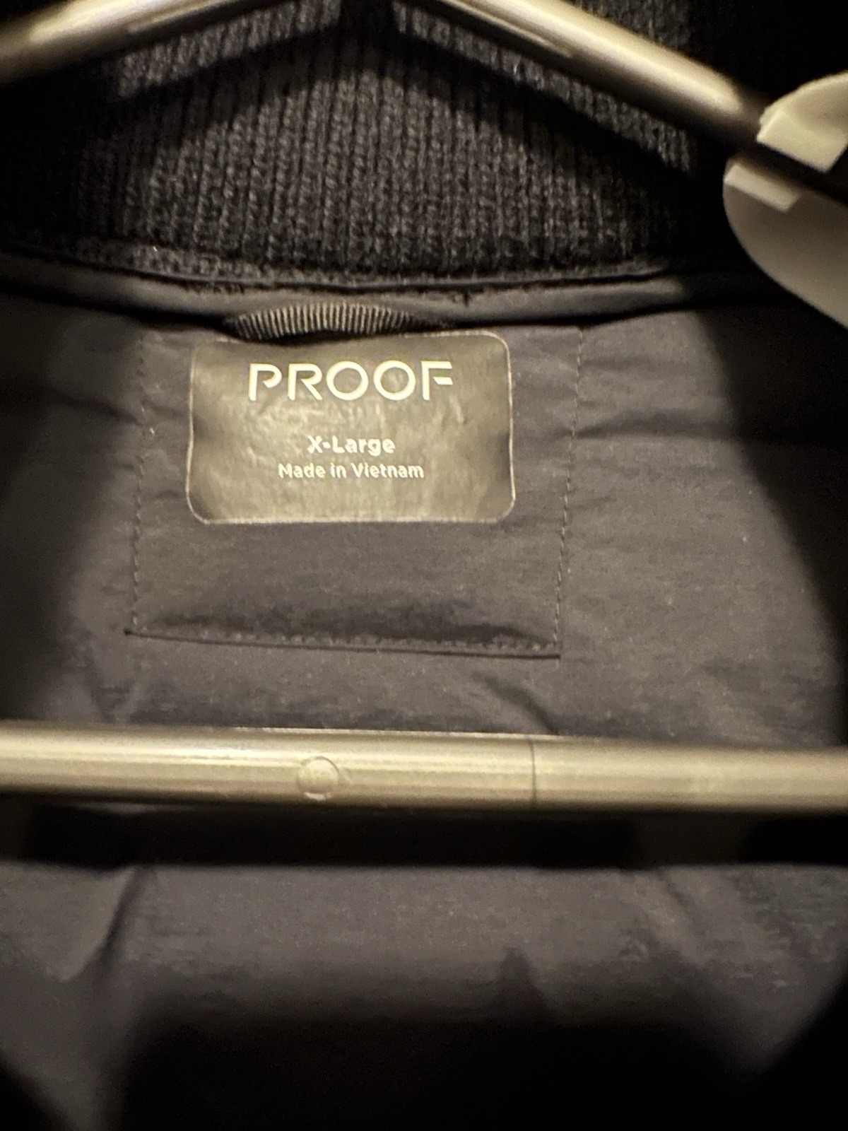 Huckberry Proof Down Full-Zip Black Jacket Men’s … - image 3