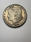 1890-S $1 Morgan Silver Dollar ONE DAY SHIPPING CAPSULE INCLUDED,  some rim tone