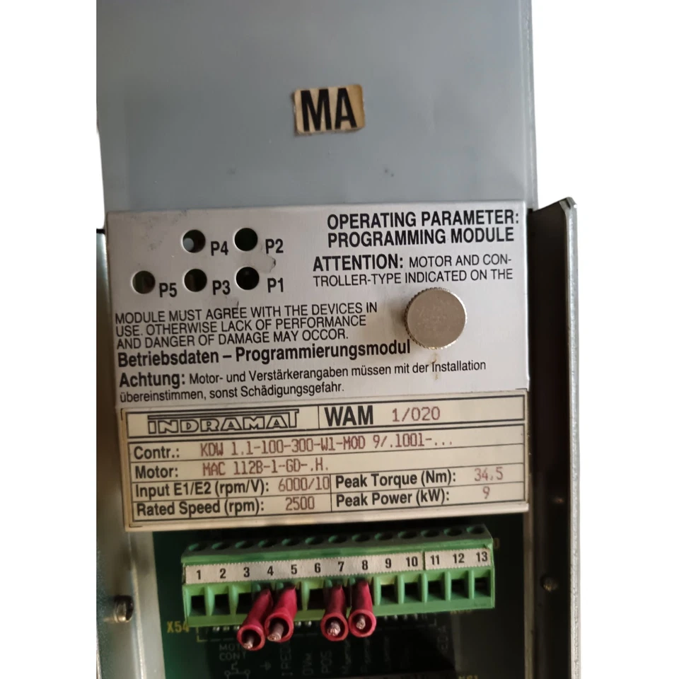 INDRAMAT KDW 1.1-100-300-W1 MOD - Immagine 2 di 2