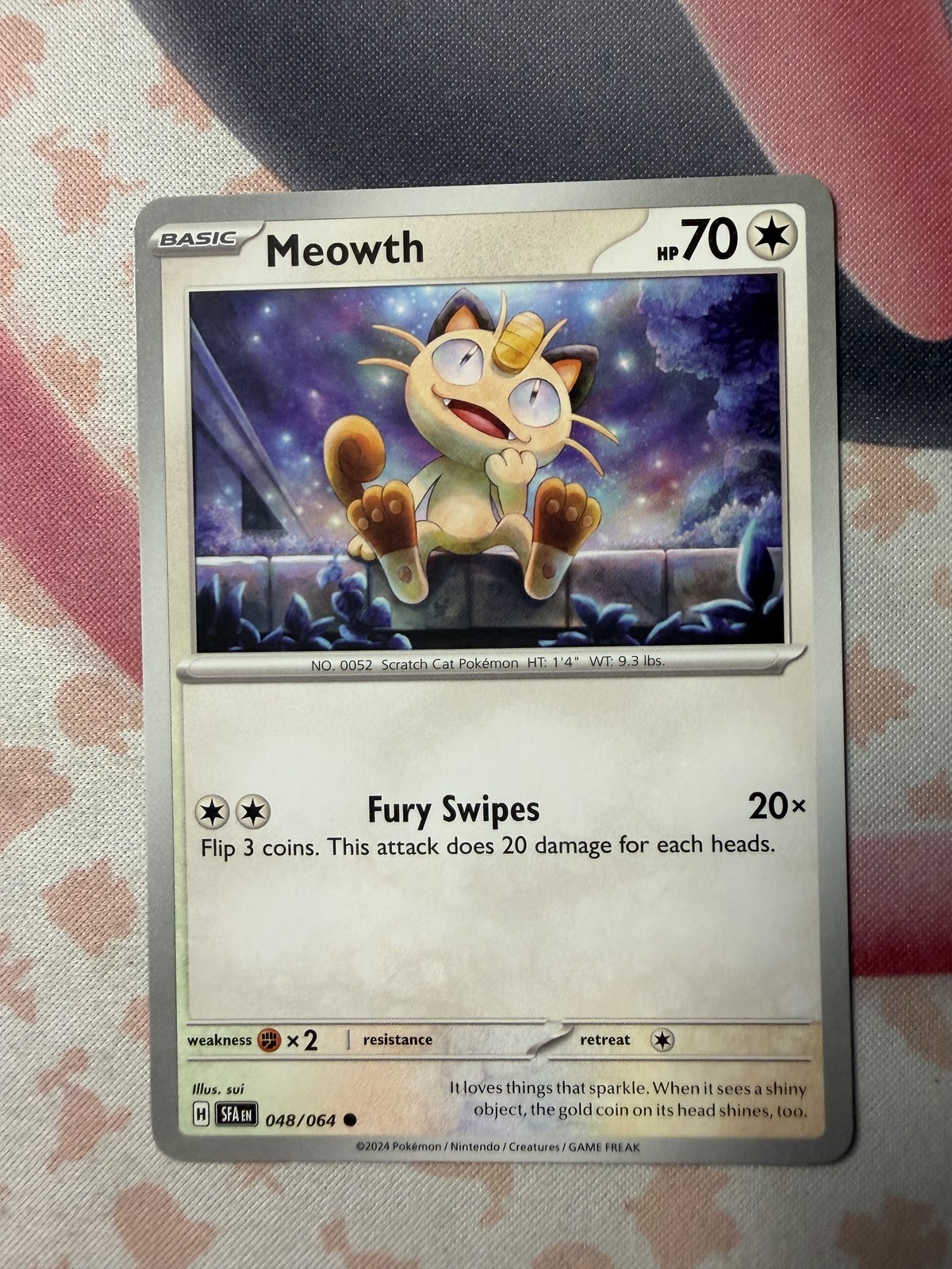 Meowth Common SV: Shrouded Fable 048/064 NM English
