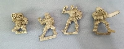 Warhammer Blood Bowl 2nd Edition 4 Star Players Wulf, Farblast, Komi, Miessen