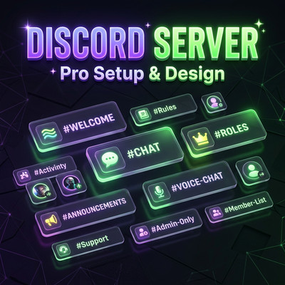 Professioneller Discord Server Aufbau | Rollen, Rechte & Schutz | Gaming, Stream
