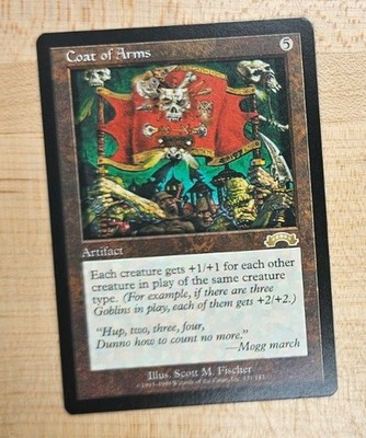 MTG Coat of Arms  - Exodus #131 lp JK0021