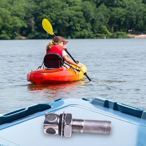 316 Stainless Steel Flush Mount Fuel Gas Tank Vent for Boat Marine 16mm