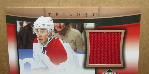 LL 2005-06 Upper Deck Trilogy MIKE RIBEIRO Honorary Swatches HS-R1 05-06 - Picture 3 of 6