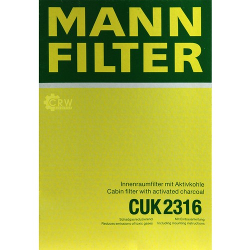 MANN-FILTER Inspektionspaket für Renault Megane II Coupé-Cabriolet 2.0 - 第 8/12 張圖片