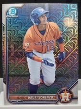 2022 Bowman Chrome Mojo Refractor #BCP217 Dauri Lorenzo Houston Astros