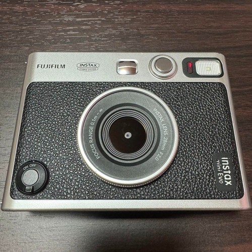 Ships in 1day Used Cheki instax mini evo Black No problem with operation f/Japan - Picture 2 of 10