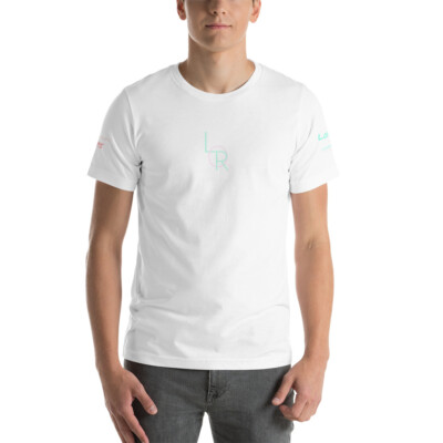 LOR² LoyaltyOverRoyalty² Coloured Edition (White Short-Sleeve Unisex T-Shirt)