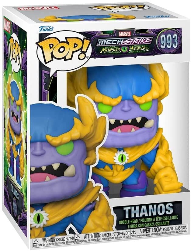 Funko Pop! Marvel Monster Hunters Thanos Mech Strike #993 New