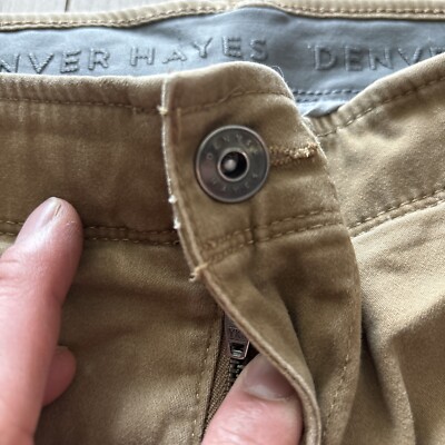 Men's Denver Hayes Straight Leg Stretch Cargo Pants 36x32 -workwear -Snap  Button | eBay