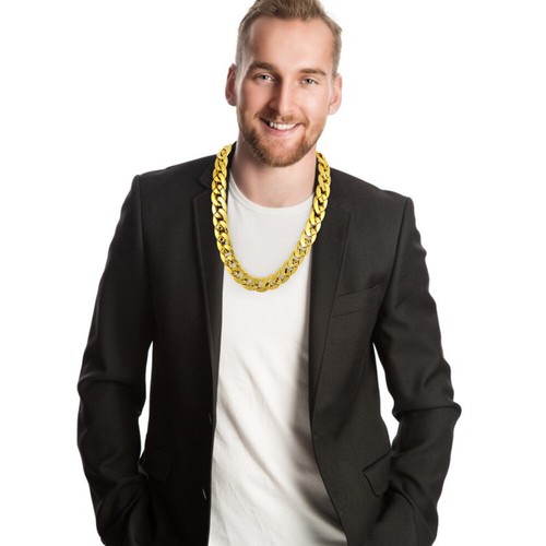 3 Count Decorative Male Jewelry Punk Style Chain - Picture 8 of 12