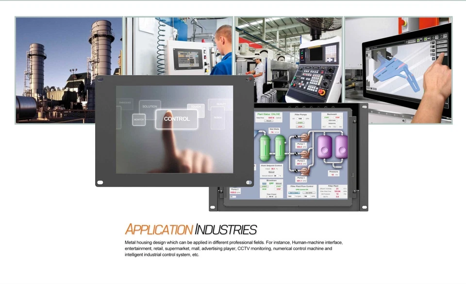 LILLIPUT 10.4" TK1040-NP/C/T 5-wire resistive 4:3 HDMI Open frame Touch screen - Image 4 of 4