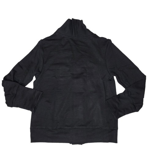 Rmccay Kleinkind Junge Schwarz V-Ausschnitt Baumwolle Langarm Freizeit Jacke Gr. 120 Neu - Bild 2 von 9