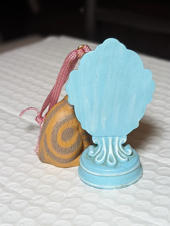 Vintage Kitty Cat Looking In The Mirror Figurine Ornament Foto 3 de 4