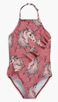 BNWT NEXT Girls Unicorn Swimming Costume Frill Detail Swimsuit 12