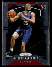 2019-20 Panini Prizm #271 Mfiondu Kabengele Rookie Card Los Angeles Clippers