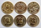 DENMARK 10 Kroner 2007-09, Polar coins complete 3 pcs. set KM 916-932 UNC