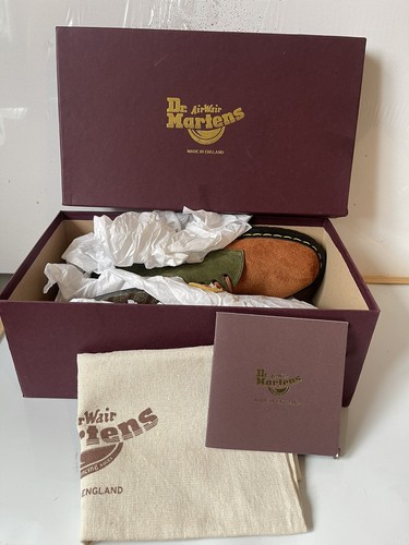 Dr. Martens 1461 Leather Shoes Size UK 8 EU 42 Made In England NEW Boxed - Picture 14 of 14