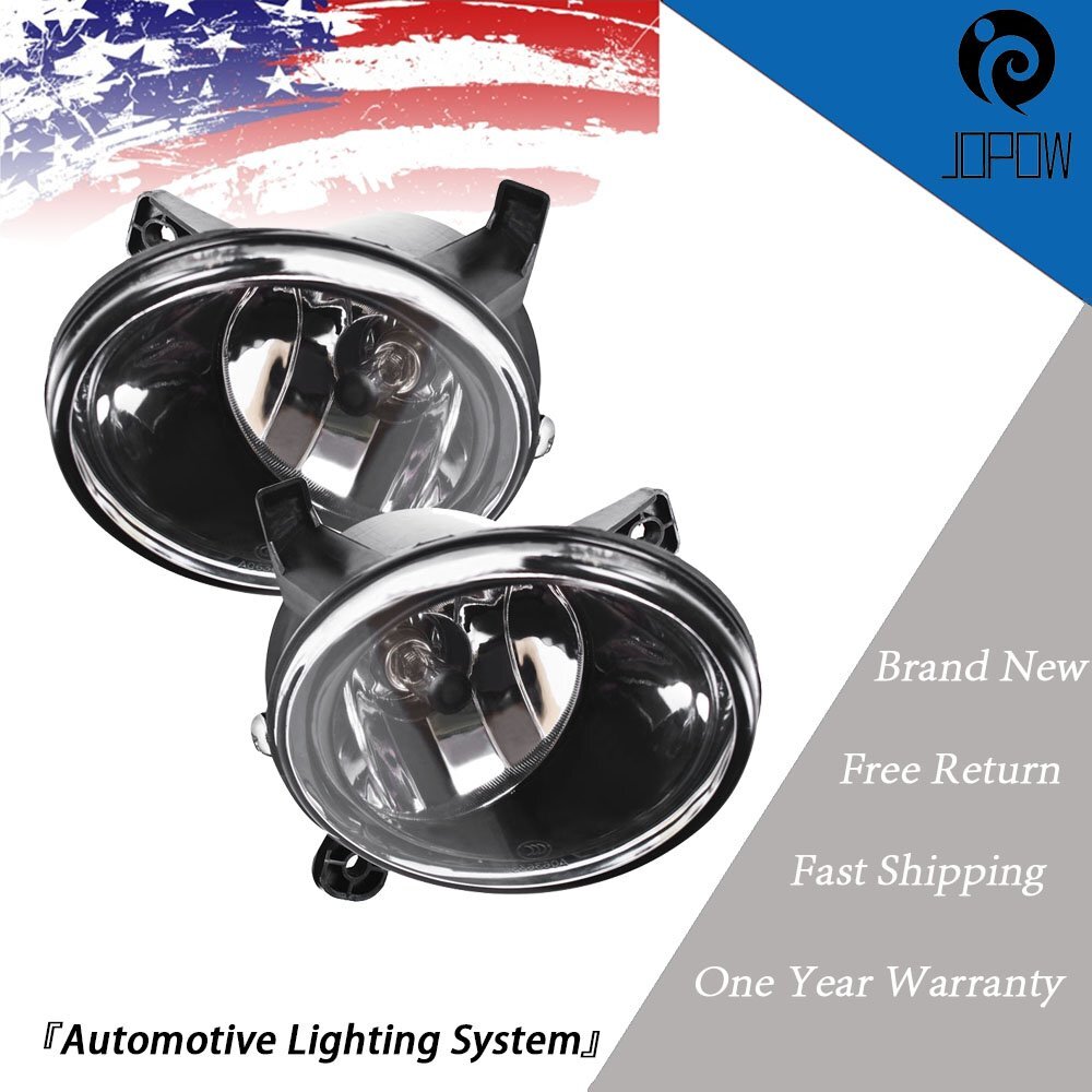 Pair Black Front Fog Driving Light Fit For Land Rover Range Rover