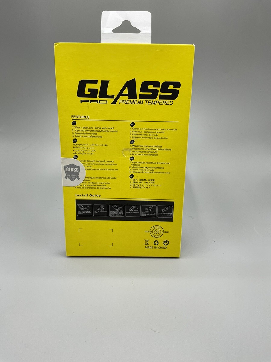 GLASS PRO プレミアム強化ガラス 2枚入り Glass Pro Premium Tempered 2 Pack Protector | eBay