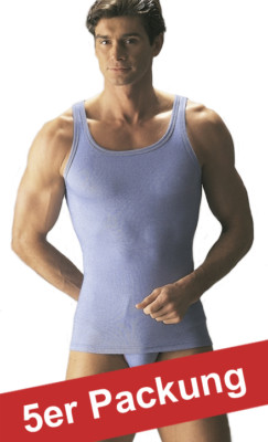 5er-Pack Sportjacke Feinripp blue line Größen 5 - 9