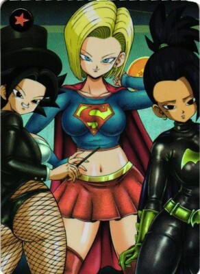 ANDROID DRAGON BALL Holographic Custom Art DRAGONBALL Z Collectible Anime Card