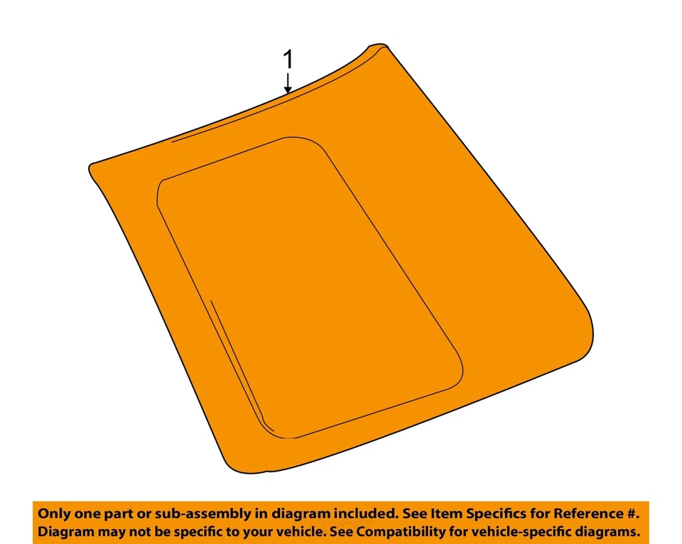 Quarto de vidro traseiro esquerdo fabricante de equipamento original Toyota FJ Cruiser 2007 2014 - Imagem 3 de 4