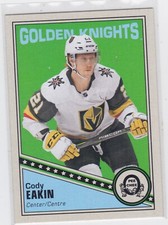 19/20 OPC...CODY EAKIN...RETRO PARALLEL...CARD # 55...GOLDEN KNIGHTS