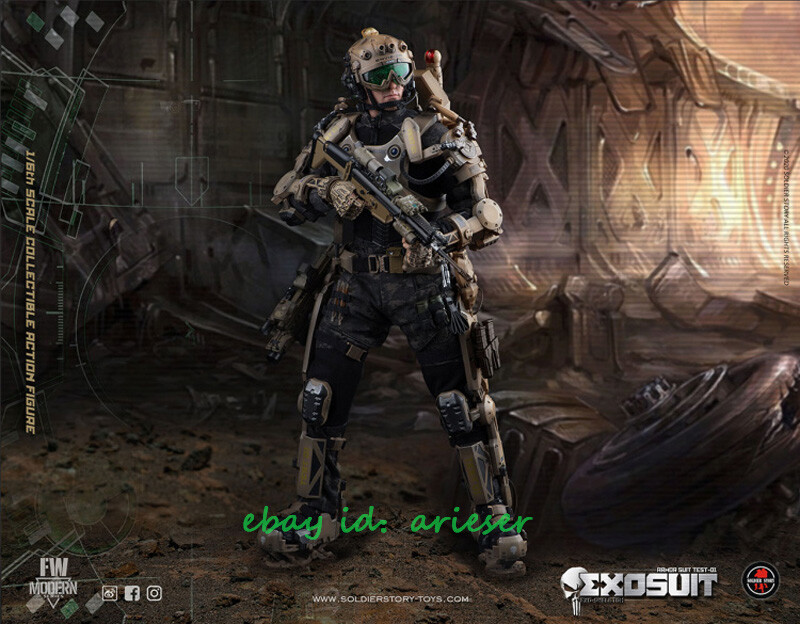 ミリタリー Soldier Story EXOSUIT EXO Skeleton Armor Soldier Story EXO-Skeleton Armor Suit XO-01 SSE001