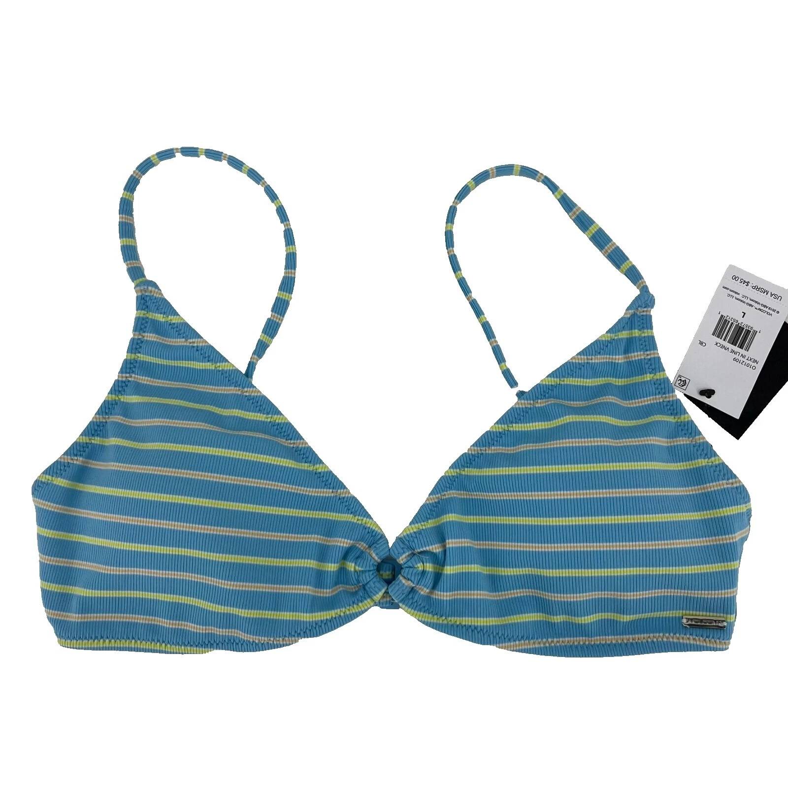 Traje de baño para mujer Volcom a rayas