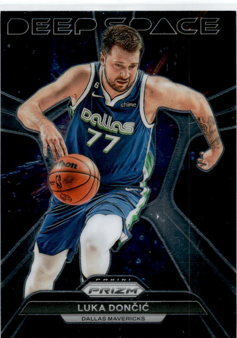 2023-24 Panini Prizm Deep Space #6 Luka Doncic Dallas Mavericks