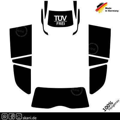 Tönungsfolie passgenau für - BMW 3er Touring (E46) Kombi 1999-2005