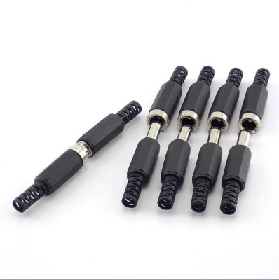 5-10x DC Stecker Buchse Kupplung Hohlstecker Hohlbuchse 5,5x2,1mm Steckverbinder