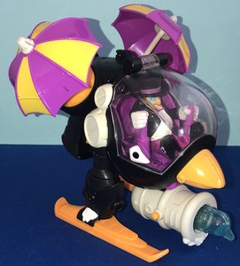 imaginext penguin helicopter