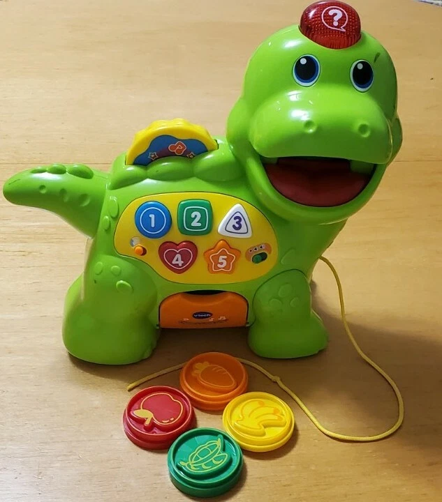Vtech chomp and count dino sale
