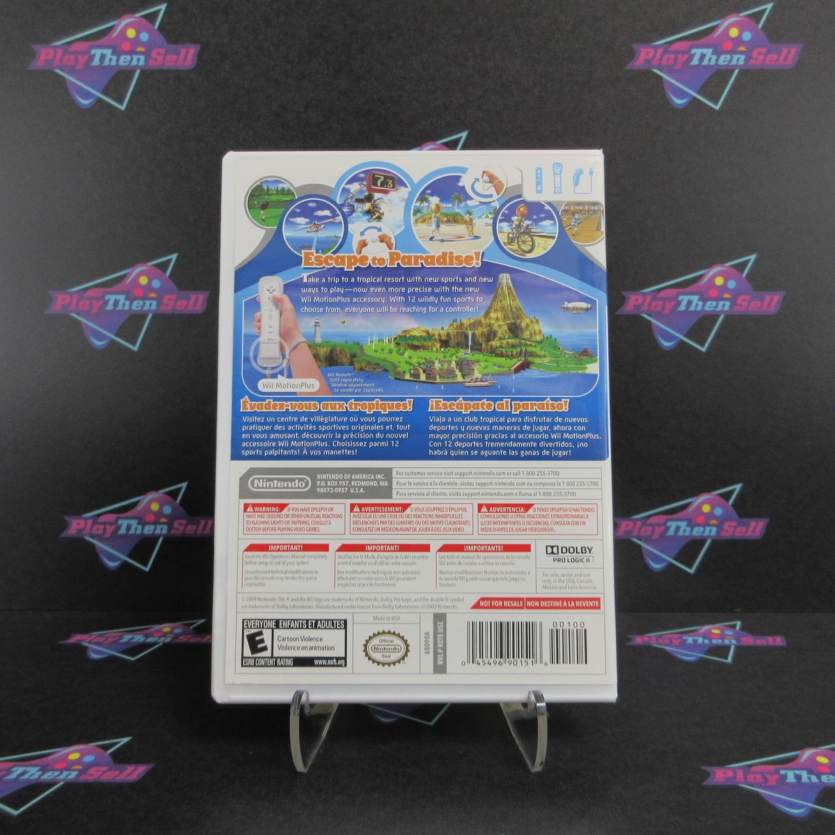 Wii Sports Resort Nintendo Wii - Complete CIB 45496902339| eBay