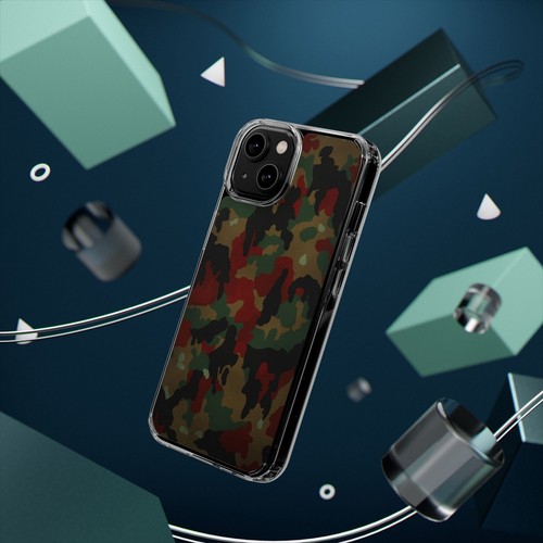 Camouflage Clear Phone Case | Stylish, Protective, Unique Gift, Phone - 第 40/86 張圖片