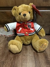 FAO Schwarz Teddy Bear Soft Plush Toy Brown 1862 Varsity Jacket Anniversary NWT