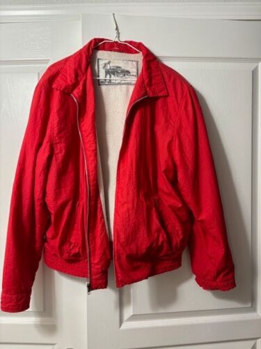 James Dean Rebel  Red Jacket Made By VAQO  Size ( Large ) - Picture 1 of 4