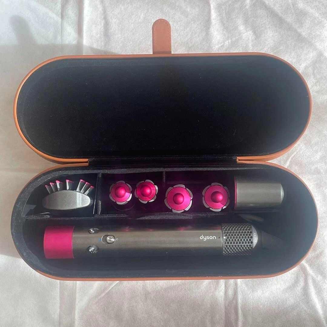 Dyson Airwrap HS01 Styler Hair Styling Set Fuschia Color Pink From Japan