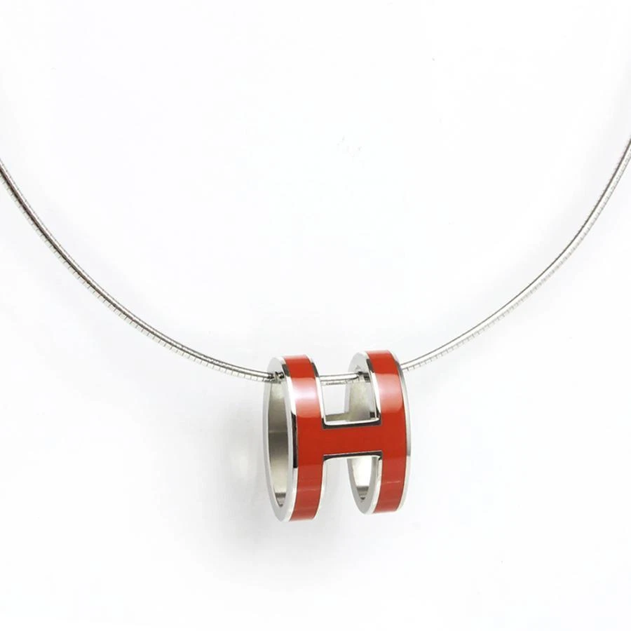 Hermes necklace h pendant deals