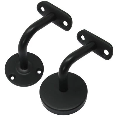 SOTOOLS Edelstahl Handlaufhalter schwarz matt Handlaufträger Handlauf Geländerhalter