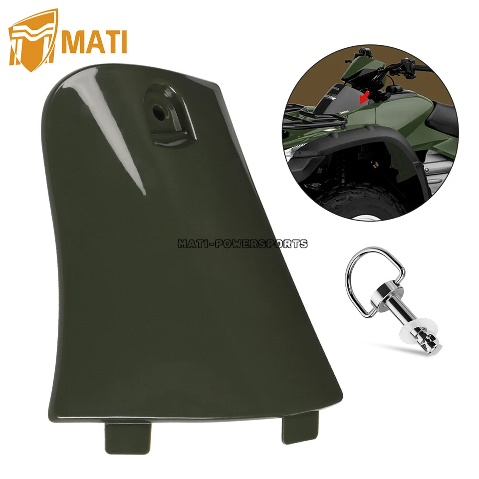 Nueva tapa de caja utilitaria y perno y arandela para Honda TRX650 TRX680 Rincon 650 680 verde Foto 2 de 4