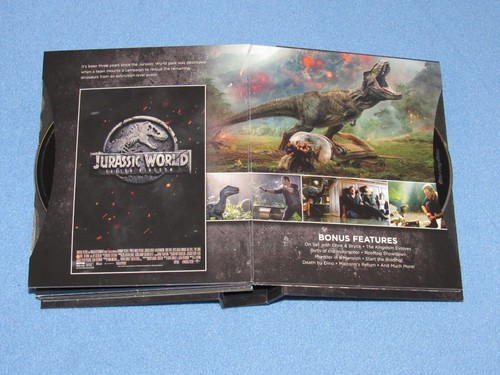 JURASSIC WORLD: ULTIMATE COLLECTION (Blu-Ray/DVD, 2022, 12-Disc Set) ALL 6 Films - Foto 10 di 19