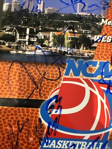 Duke Blue Devils Basketball 2003 NCAA Tournament West Regional Signed Program - Picture 7 of 15